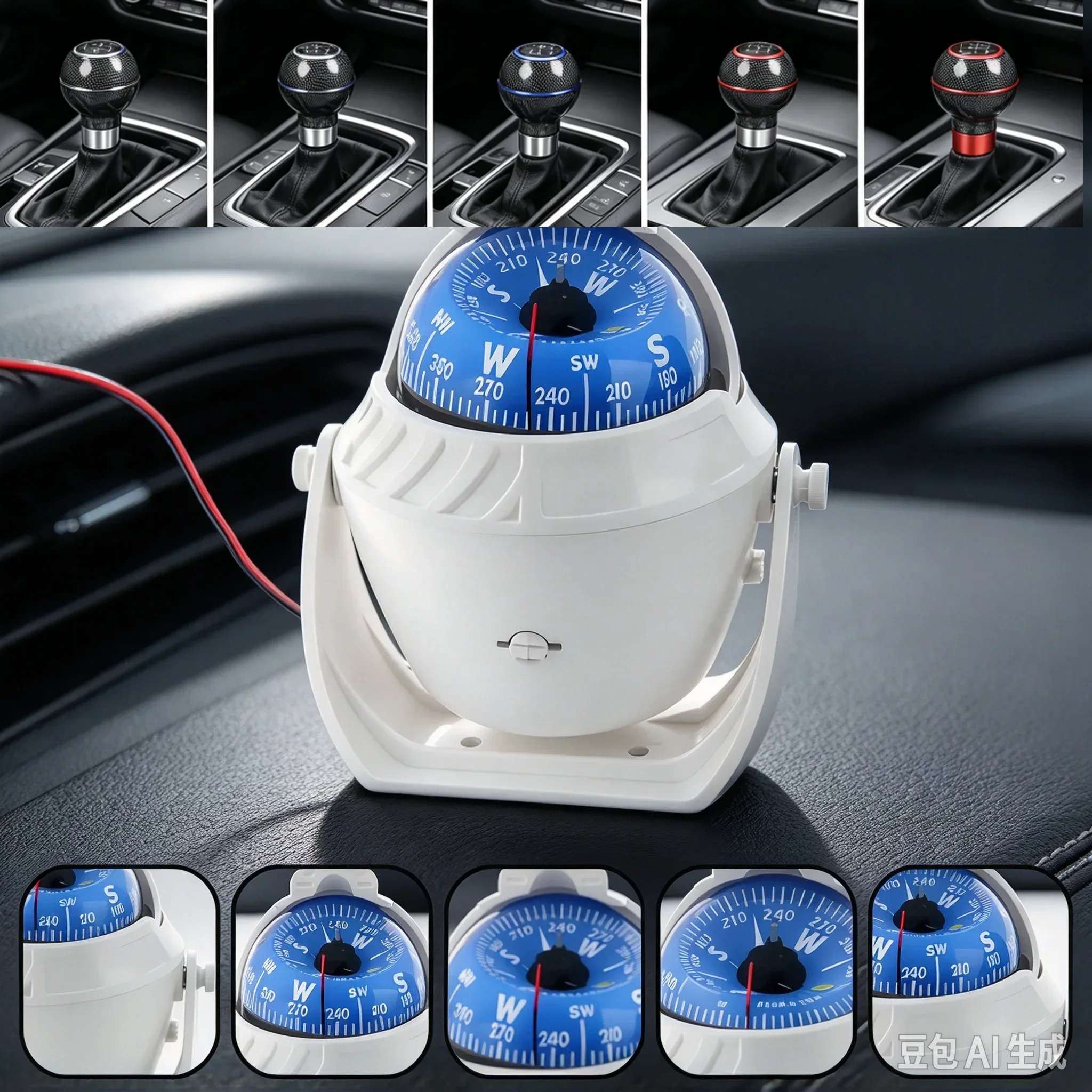 Universal New Professional Car Truck Angle Tilt Indicator Balancer Backlight Slope Meter Gauge Tool
