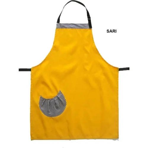 Medusa Forma Bib Apron Chef Barista Cook Barber Tattoo Waiter Apron Yellow