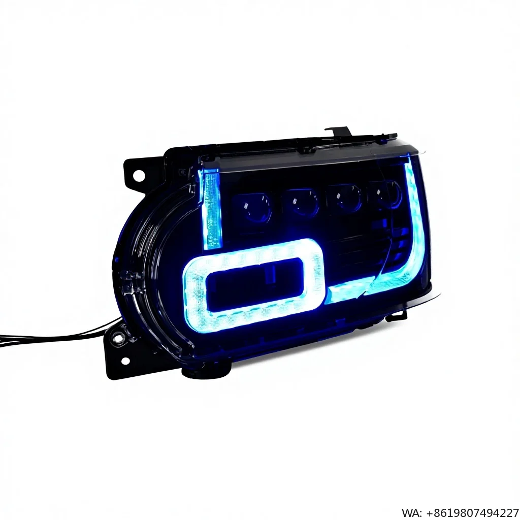 

High Quality New 12V 6000K LED Head Lamp for for Vogue Blue Lighting Beam Front Position