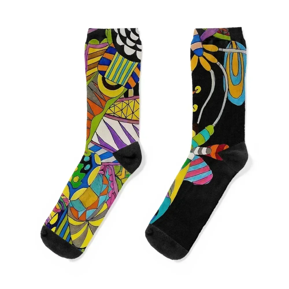 

A Cosmic Bug Socks hip hop winter thermal set Girl'S Socks Men's