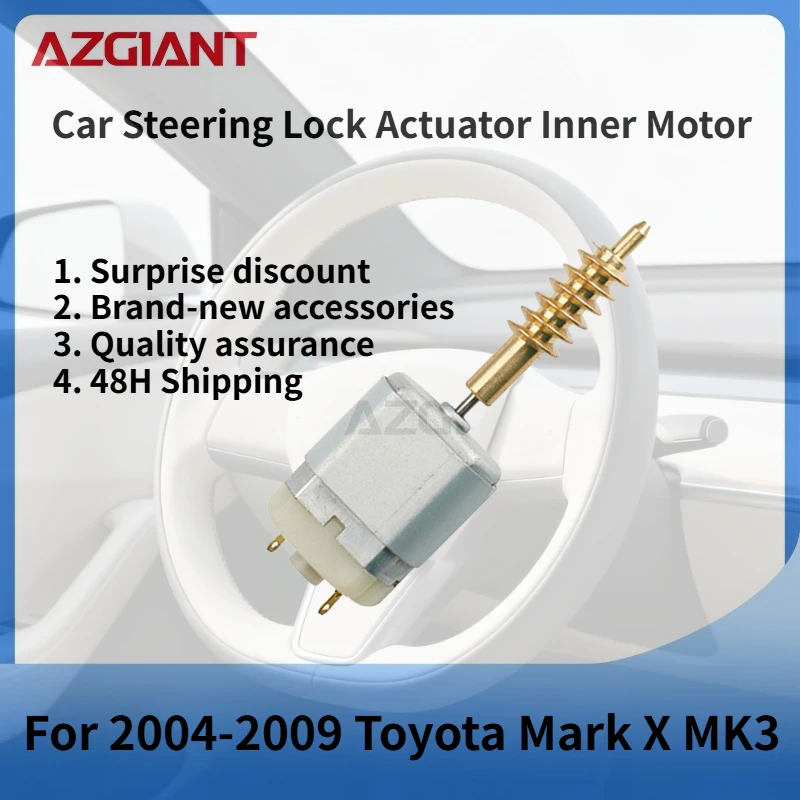 

Новый высококачественный привод замка рулевого управления (внутренний мотор) AZGIANT DC 12V для Toyota Mark X MK3 2004-2009 годов выпуска.