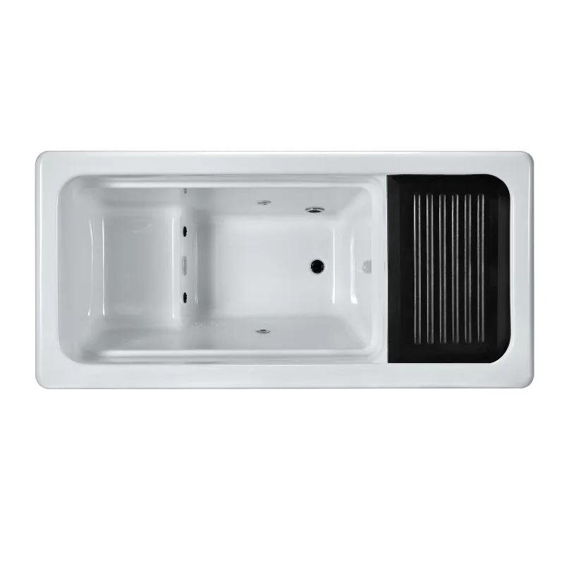 Luxury At Home Cryotherapy Premium Insulated Cold Plunge Tub with Chiller Acrylic Outdoor Ice Bath for Sport Recovery