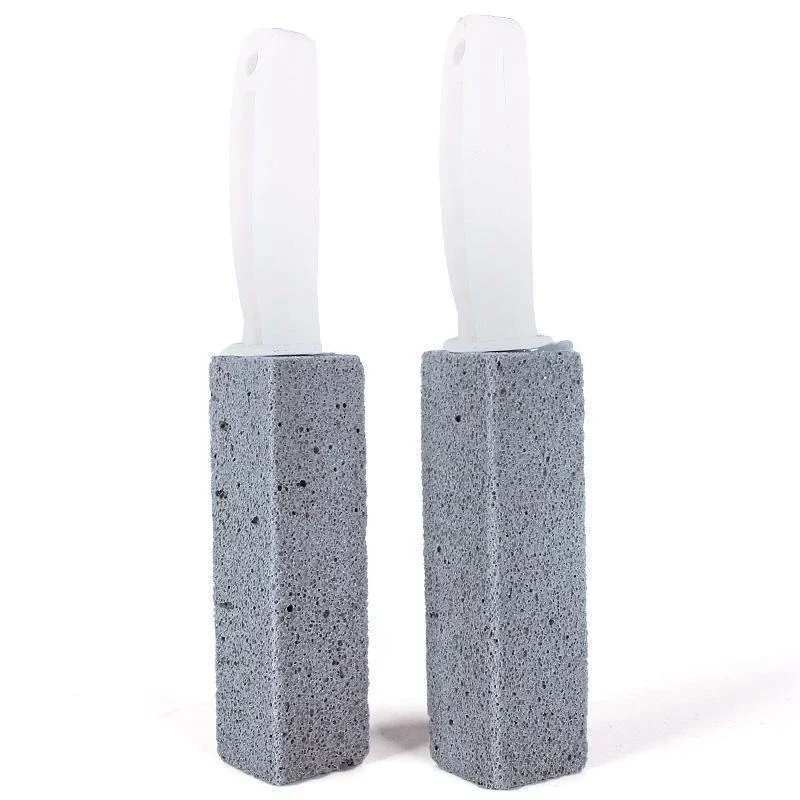 

Natural Pumice Cleaning Stone With Handle Toilets Brush Toilet Bowl Ring Corner Gap Cleaner For Remove Stains Household Tools