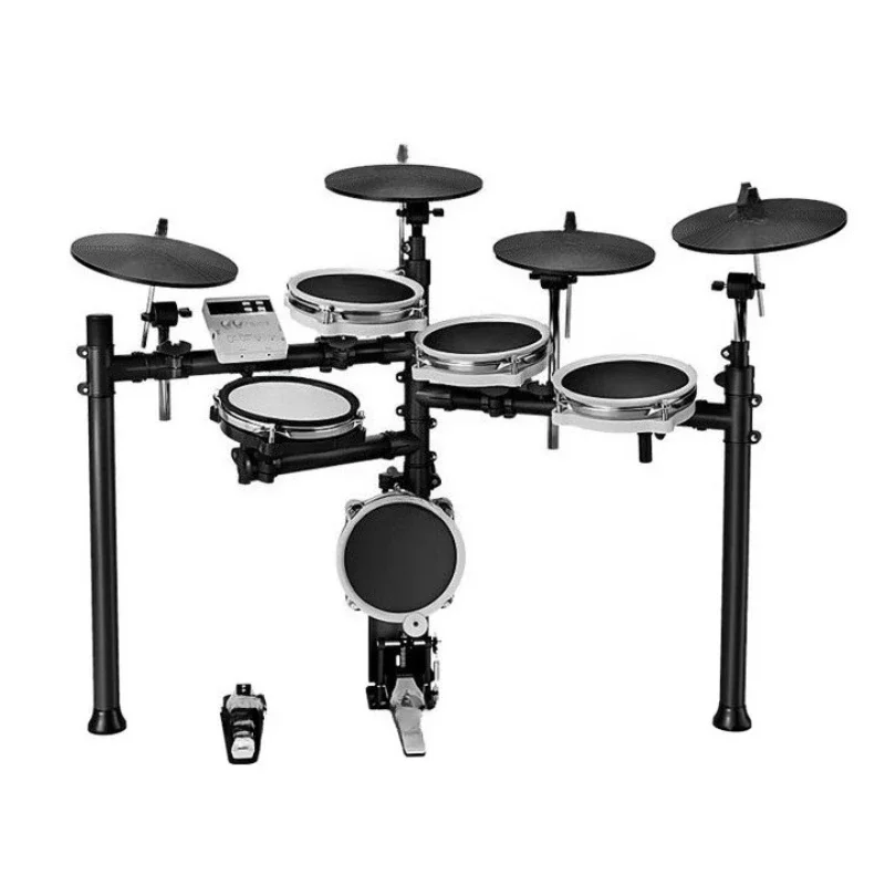 Electronic Drum Set Drum Set, Portable Foldable Children Adult Beginner Percussion Instruments