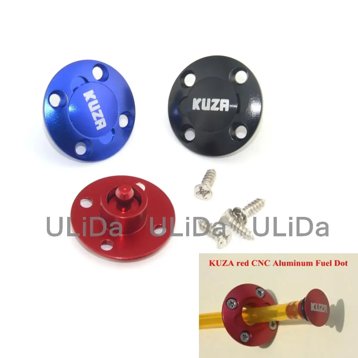 Aluminum Alloy Fuel Filler Dot Plug  Port for RC Aircraft Smoking System Fuel Gas Airplane Fuel Filler Port Parts