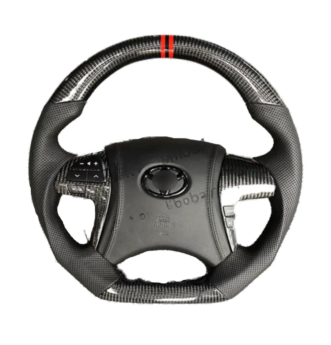 Factory Custom Genuine Carbon Fiber Steering Wheel for Toyota Camry 2006-2011 Steering Wheel Custom Machining Upgrades