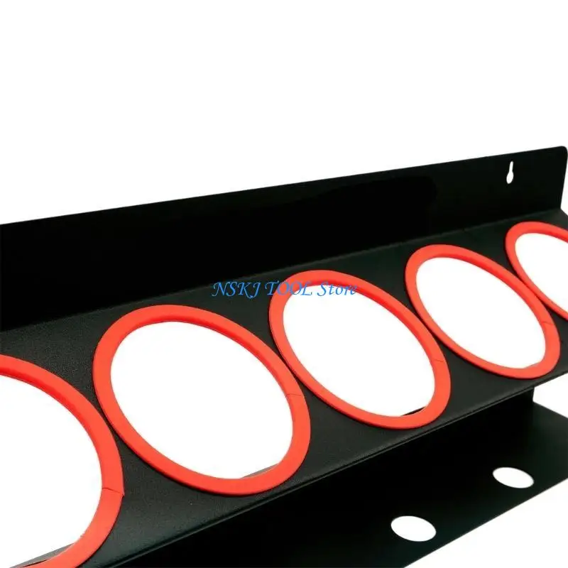 L8RC Space Saving Sprinkle Bottle Planner Developed for Garage Holds 5 Bottles and Features Additional Storage for Equipment