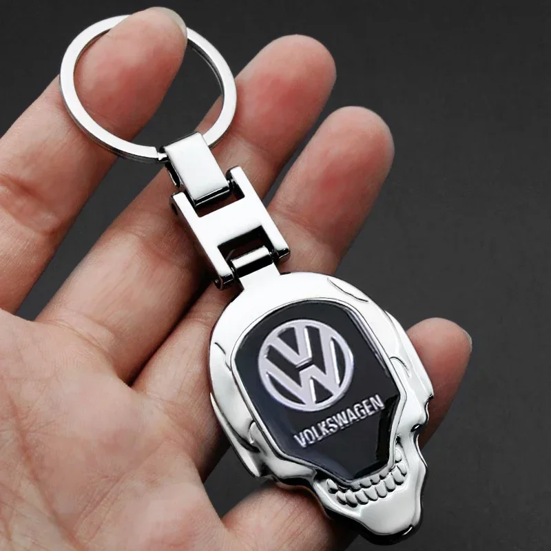 Metal Car Keychain Keyring Accessories for Volkswagen Golf Passat Jetta Touareg Tiguan Polo T4 MK7 MK5 Scirocco Beetle Lavida CC