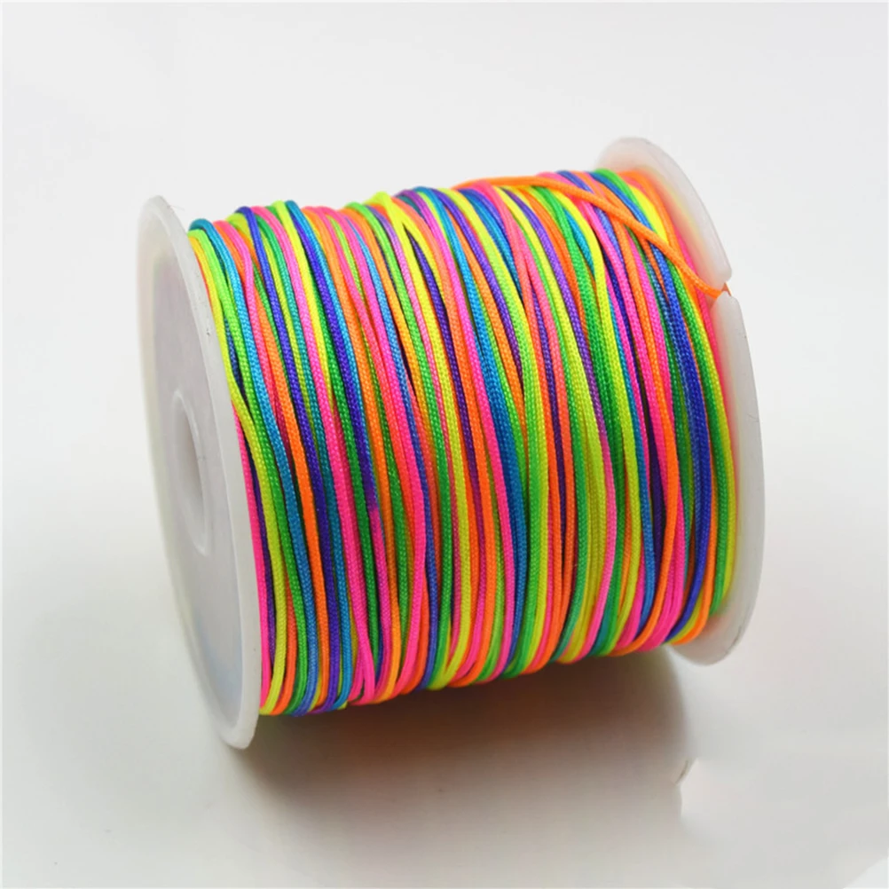 

Jewelry Line Jade Wire Braided Bracelet Necklace Thread Special Cord for Crafts ( Color 72 Line 45 Meters)
