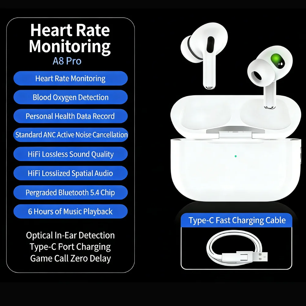 A8 Pro Bluetooth He…