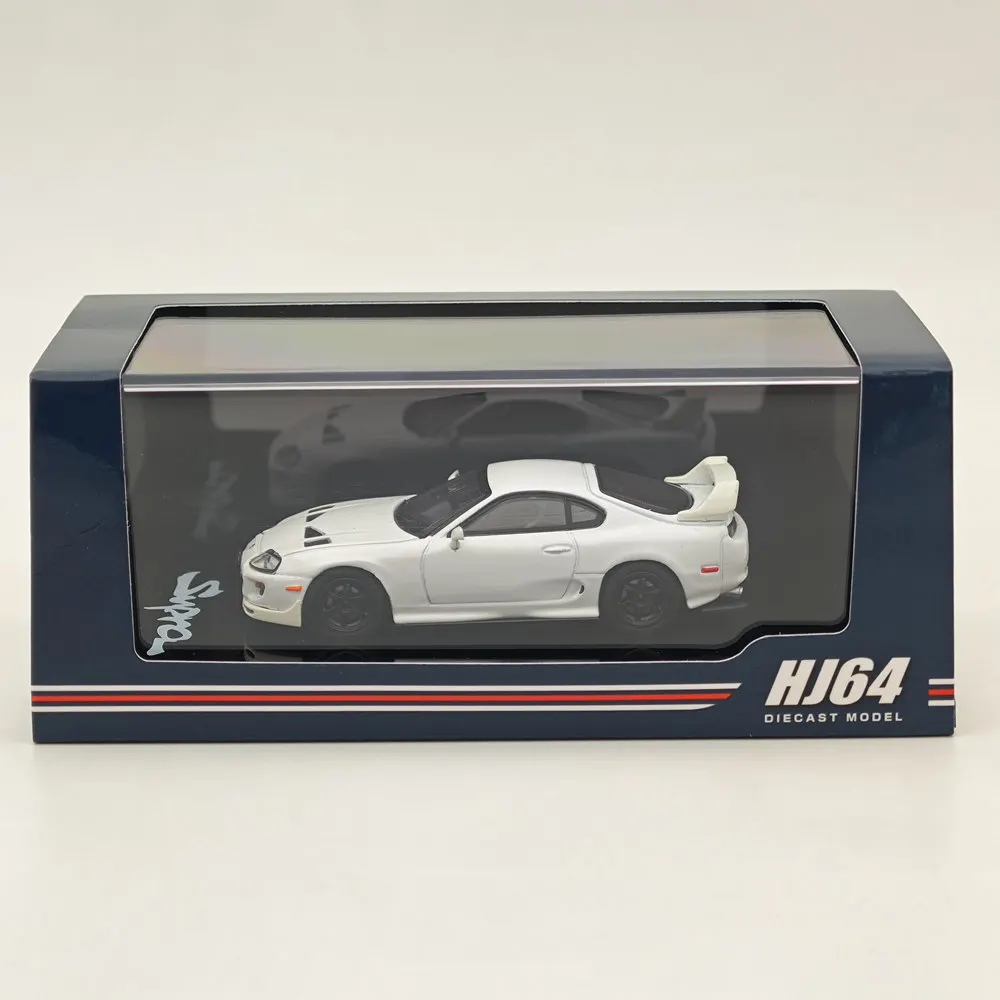 Хобби Япония 1/64 для SUPRA (JZA80) JDM ВЕРСИЯ НА ЗАКАЗ БЕЛАЯ II HJ 644042 W литые модели автомобилей коллекция авто игрушки подарок