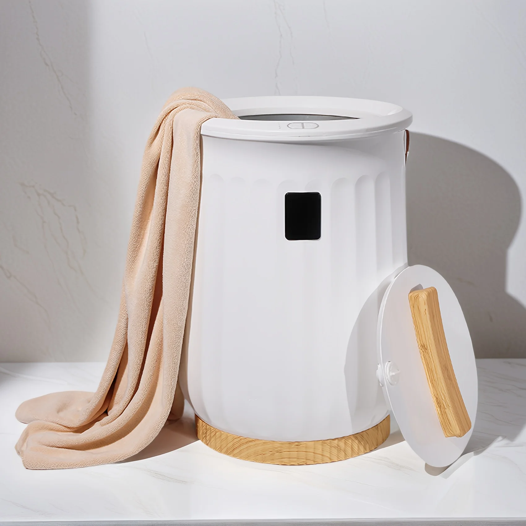 

Portable Towel Heater That Can Hold Two Oversized Towels, Bath Towels, Bathrobes