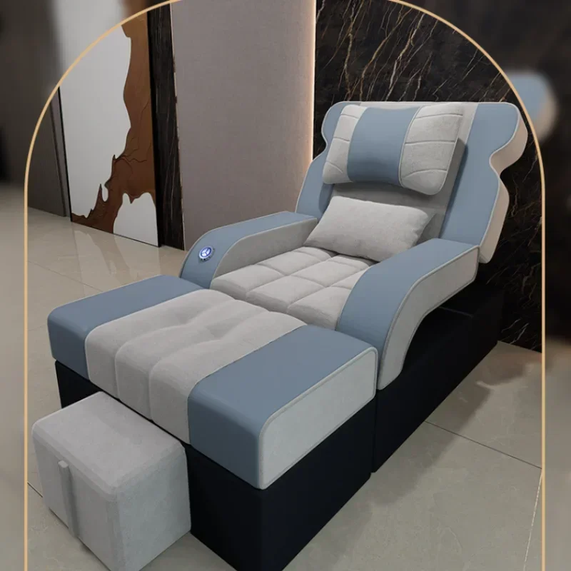 

Стулья для педикюра с профессиональным массажем, косметологической подставкой для ног, спа-салон для ног, салон красоты, шкаф, стул для ногтей, ванна с откидной спинкой