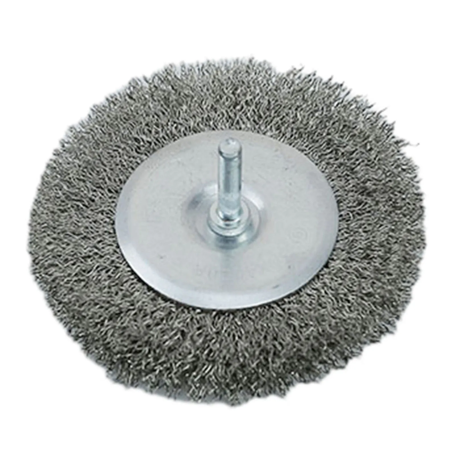 

4'' 100mm Wire Wheel Brush For Drill 6mm Shank Circular Wire Brush Grinder Rotary Tool Removes Rust Metal Polishing