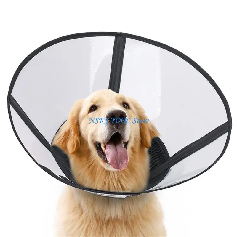 

L8RC Прозрачный ошейник для кошек, конусный ошейник для маленьких кошек, идеально подходит для реабилитации после операций,