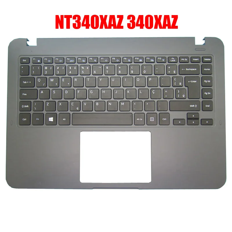 Laptop PalmRest&keyboard For Samsung NT340XAZ 340XAZ Korea KR Brazil BR BA98-01452B BA98-01452A Case Touchpad New