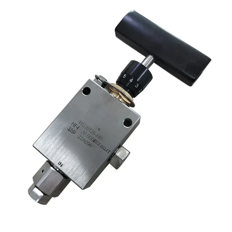 Usun Brand Model: HS30126-F  replaceable  seat Angle type  High pressure micro metering Stainless steel manual  valve