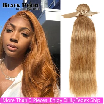 Tecer remy natural brasileiro, extensões de cabelo liso 27 ou 30 pacotes