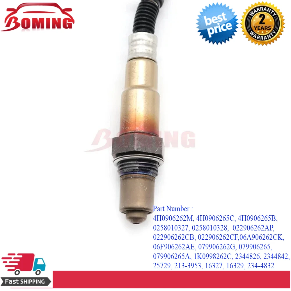 

4H0906262M Car Air Fuel Ratio Lambda O2 Oxygen Sensor For Audi A6 A8 Q7 S6 S7 S8 For Volkswagen CC Passat Touareg Downstream