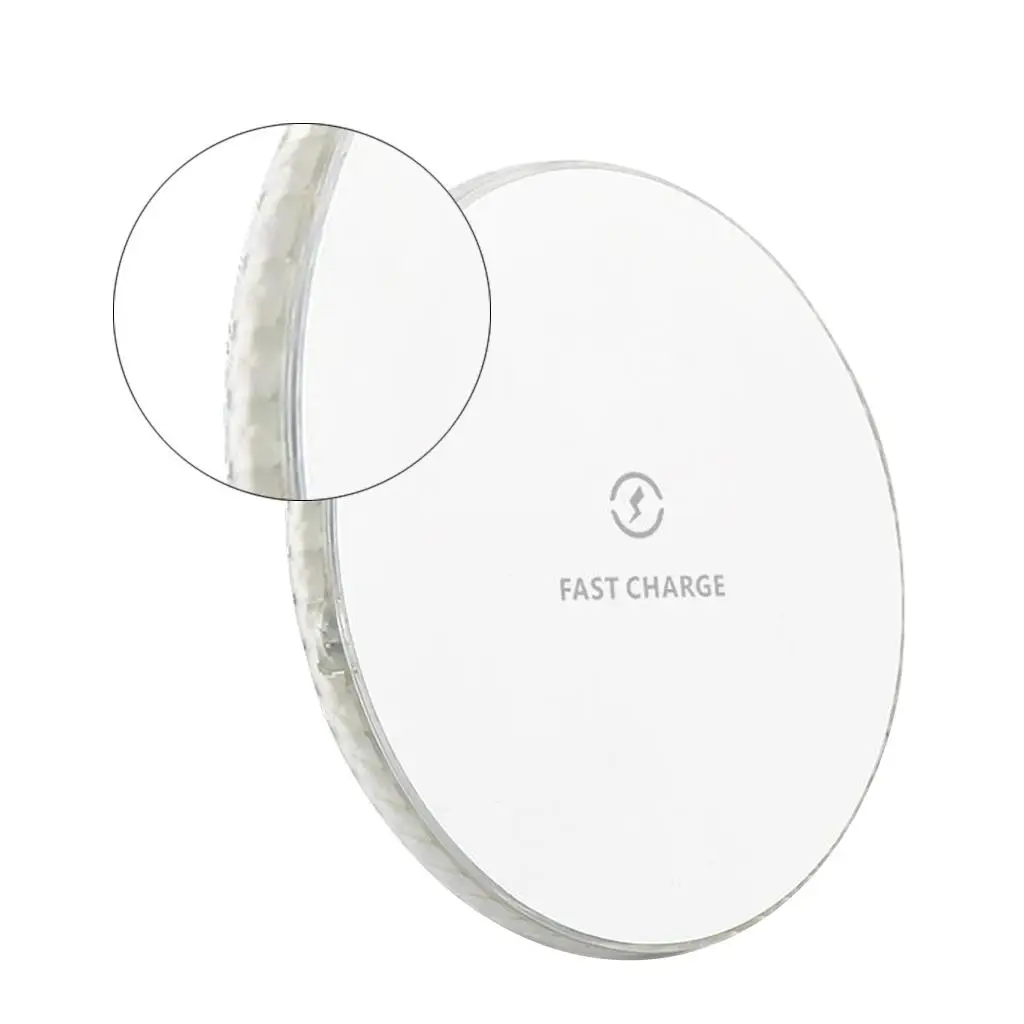 15w QC 3.0 Charger Fast -Certified Charging Pad for ( Adapter), to Use