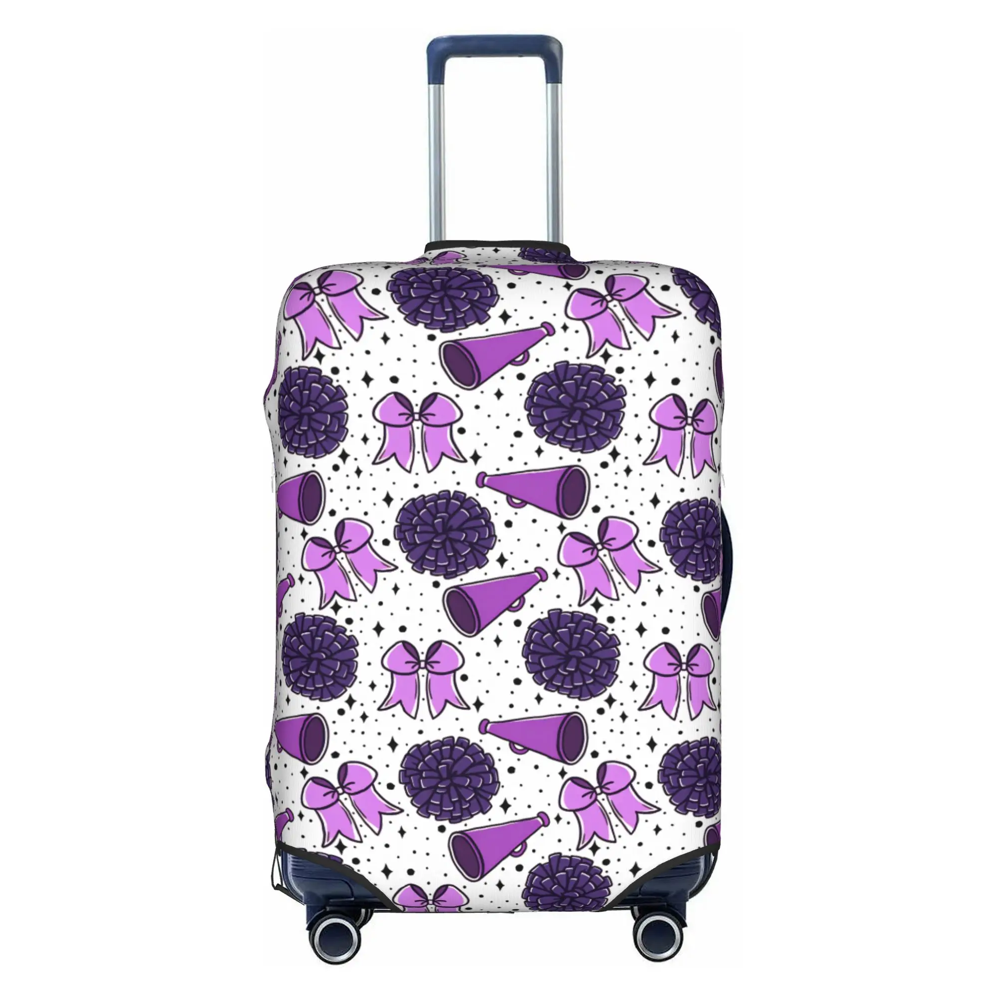 Cheer Cheerleader Cheerleading Luggage Cover Funny Suitcase Protector Covers Suit For 18-32 inch