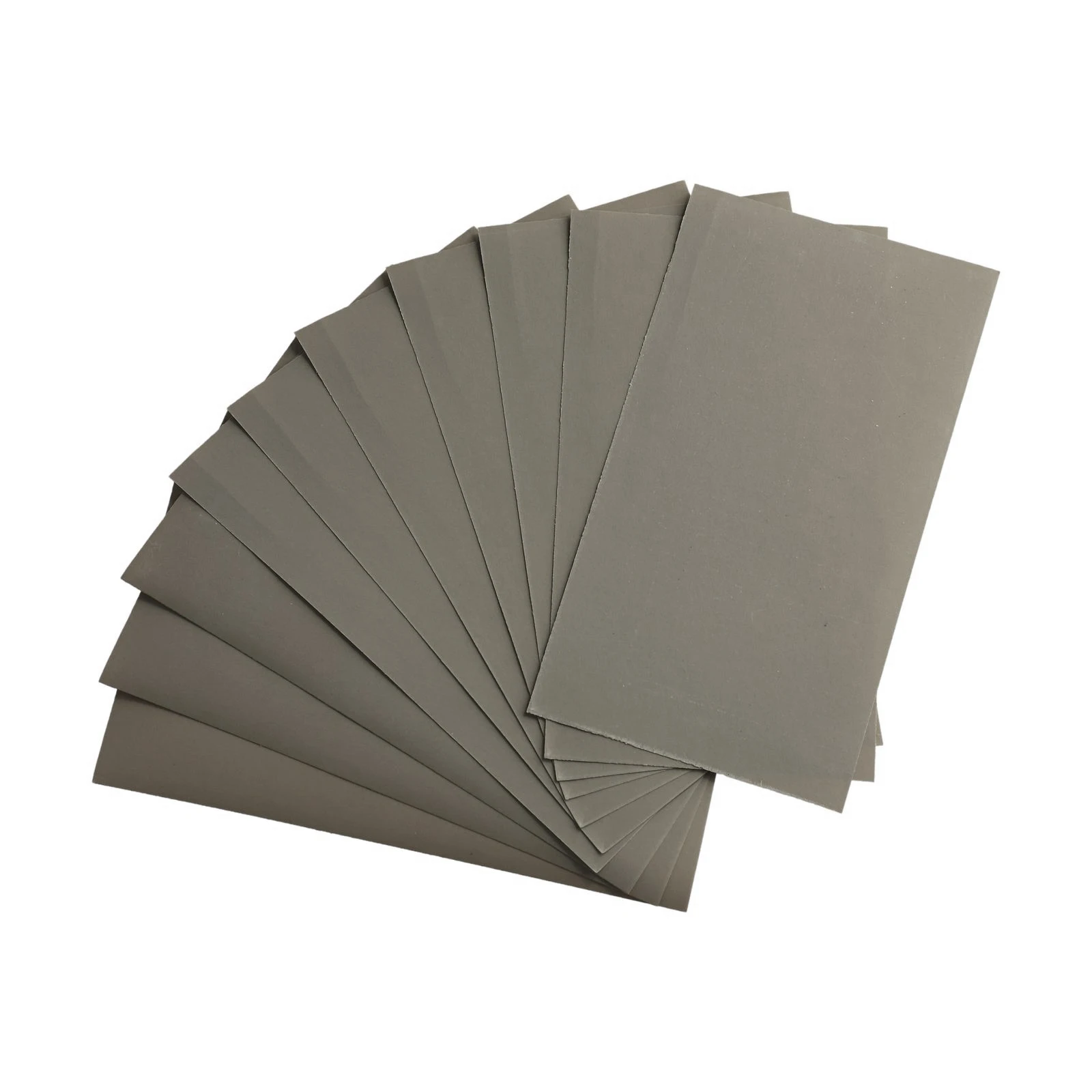 10 Pcs Sandpaper Wet &Dry 3 Inches X 5-1/2 Inch 600,800,1000,1200,1500,2000,2500 Grit For Automotive Industry Power Tool