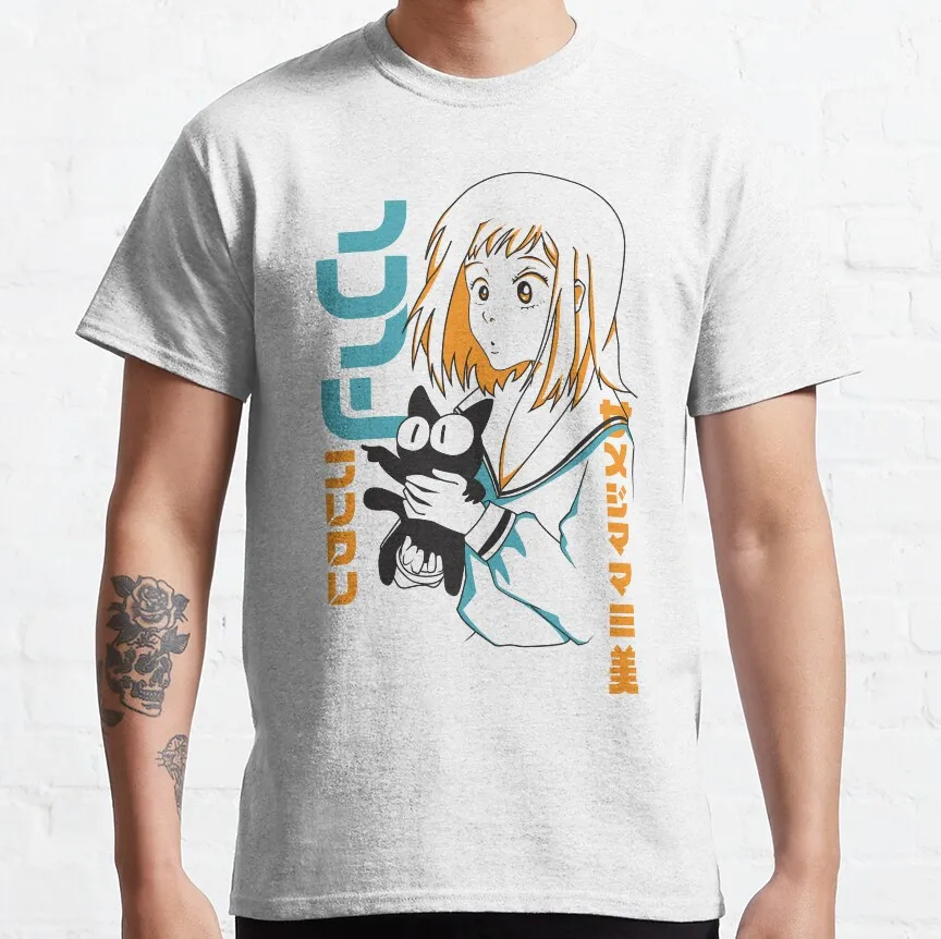 

FLCL Mamimi and Ta-kun vintage video game Cartoon Japanese Manga Fooly Cooly FLCL Japan music Anime T shirt