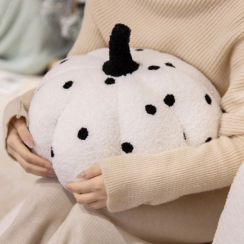 Cuscino di zucca divertente di alta qualità Peluche di zucca creativa Decorazione di Halloween Cuscino per divano di zucca carino Regali di Natale