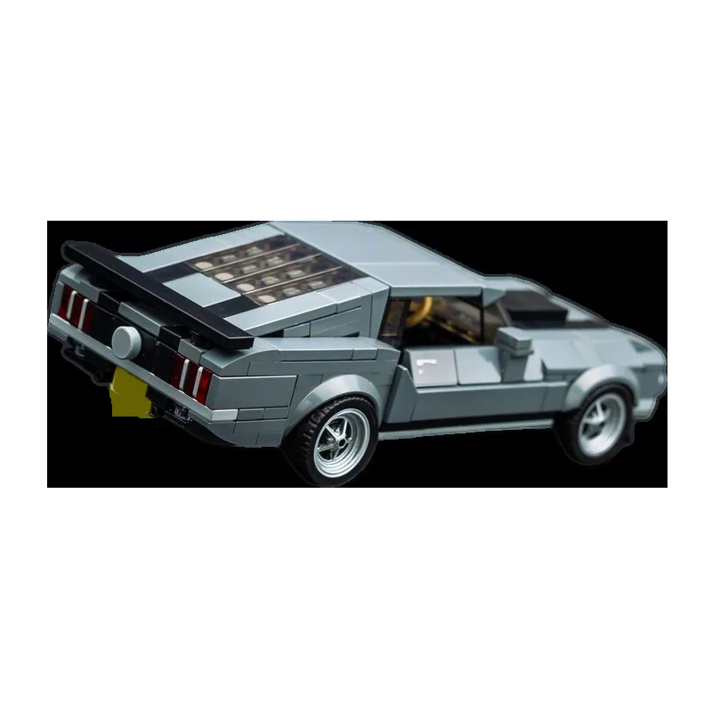 372pcs MOC Classic Truck Mustang Boss John Wick Racing Series Model Building Blocks Hero SciFi Pirate Voyage Fortress Toy Gift - view 5