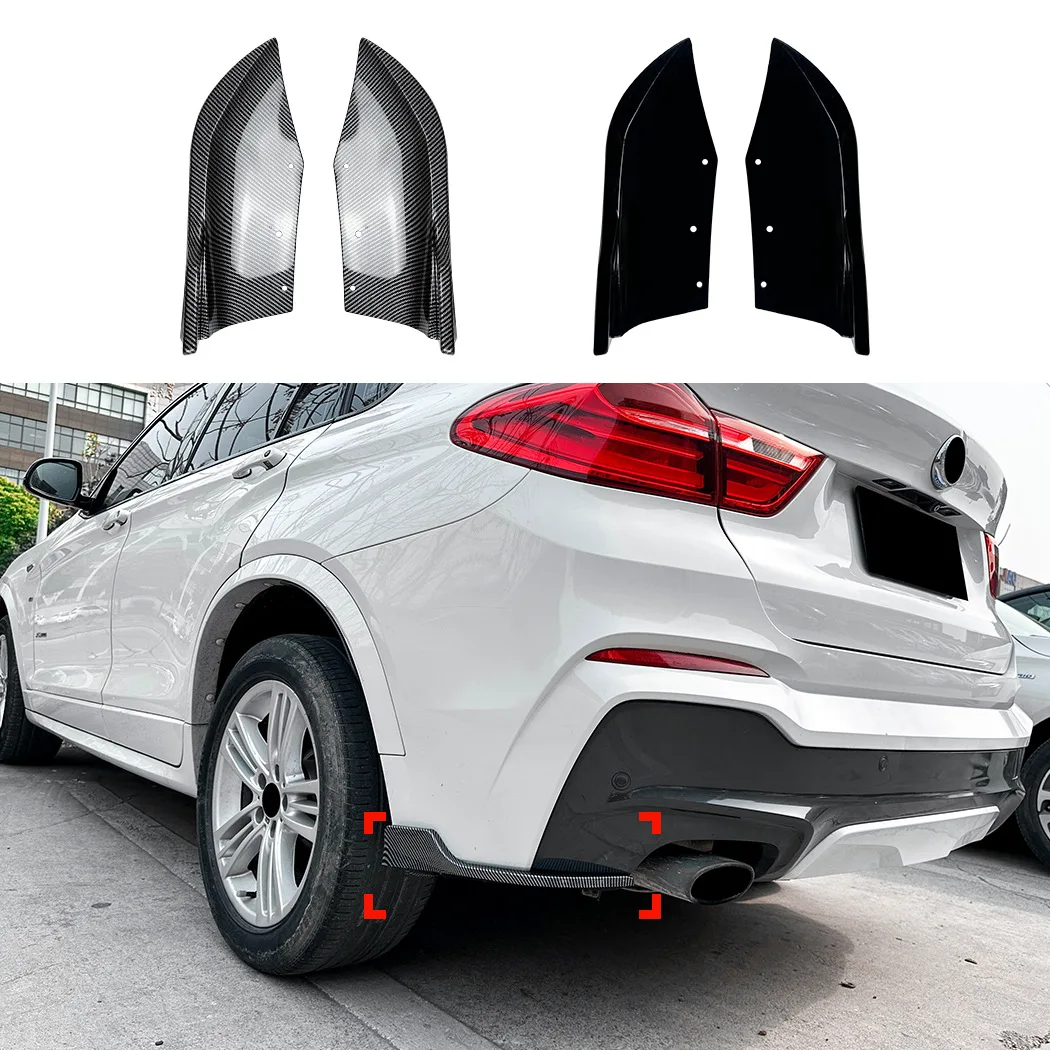 

For BMW X4 F26 M Sport 2014-2018 Rear Bar Rear Wrap Corner Car Sticker Modification
