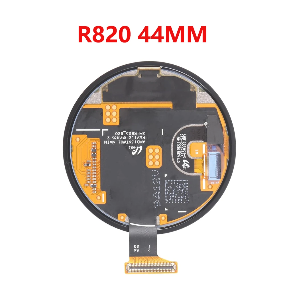 Super AMOLED For Samsung Watch Active 2 R820 44MM / R830 40MM LCD Display Digitizer Assembly Touch Screen For Samsung Active2