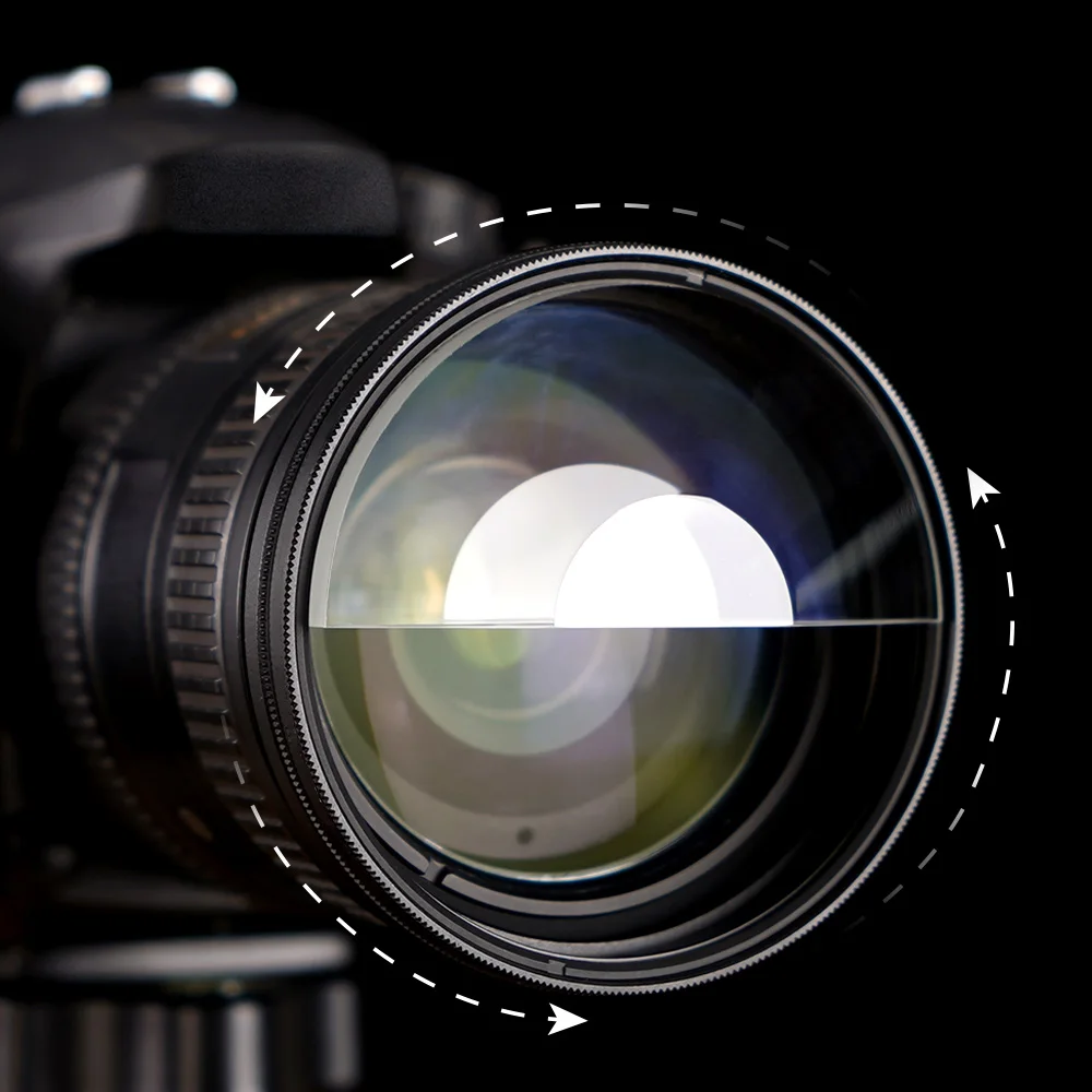 Filtry Halo Walking Way, Filtry Flare ze szkła, Akcesoria do fotografii z efektami specjalnymi, Filtry do obiektywów aparatów DSLR do zdjęć — zdjęcie produktu 5