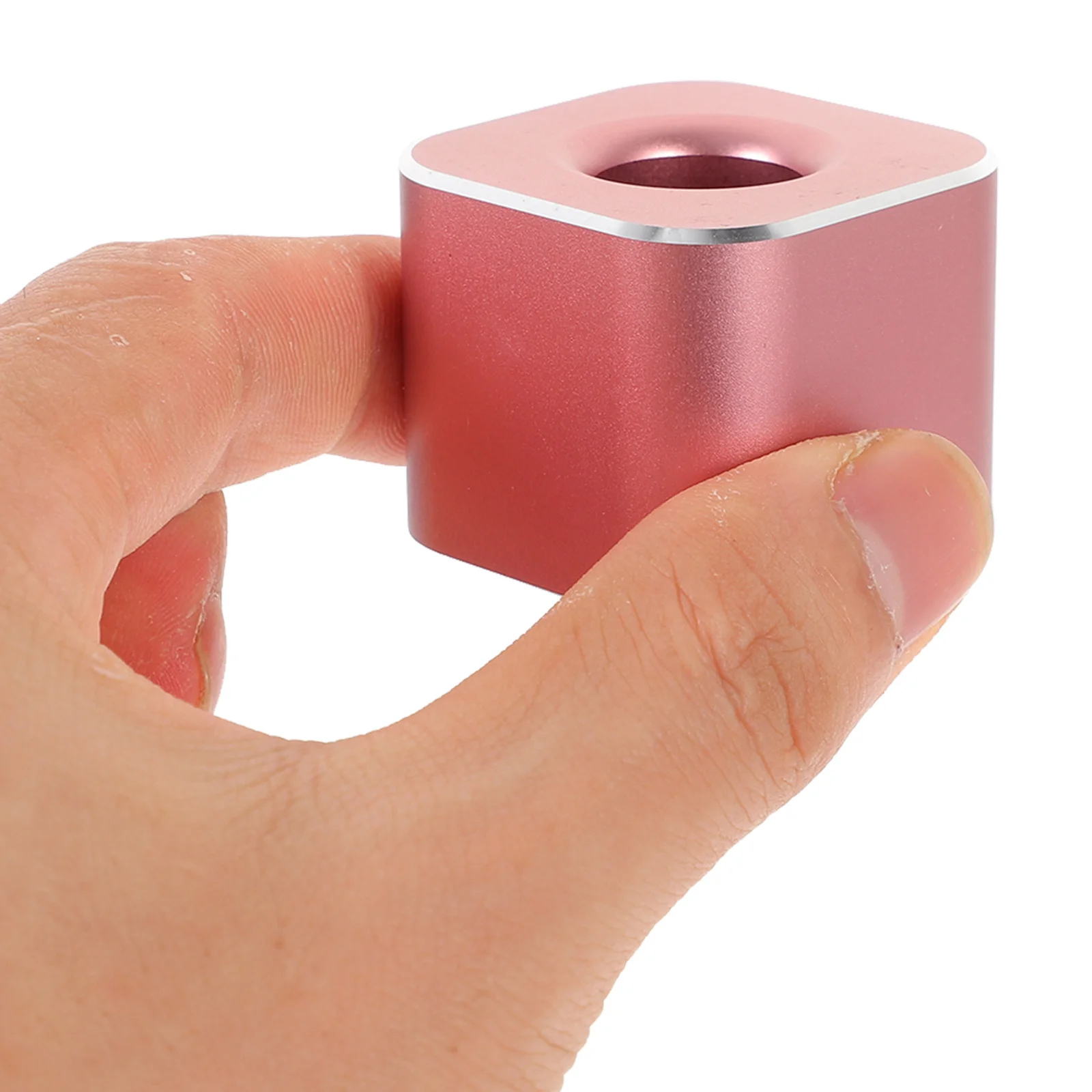 رف تخزين القلم من سبائك الألومنيوم بفتحة واحدة وصناعة متقنة هدية عملية لطلاب المكتب المنزلي وأعياد الميلاد وعيد الميلاد #6