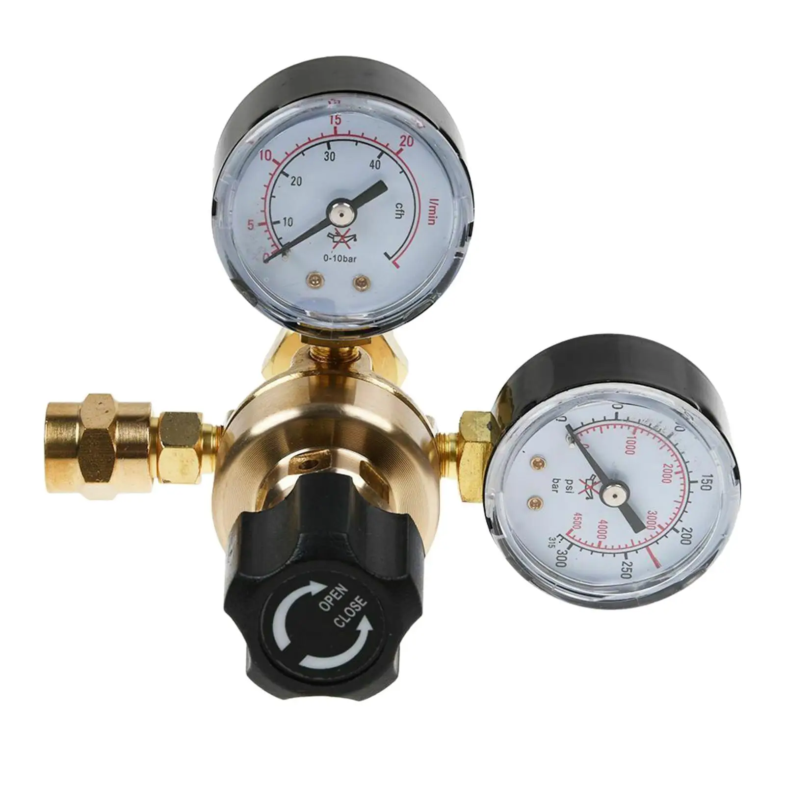 Flow Meter Pressure Regulator Argon CO2 Pressure Reducing Valves CGA580