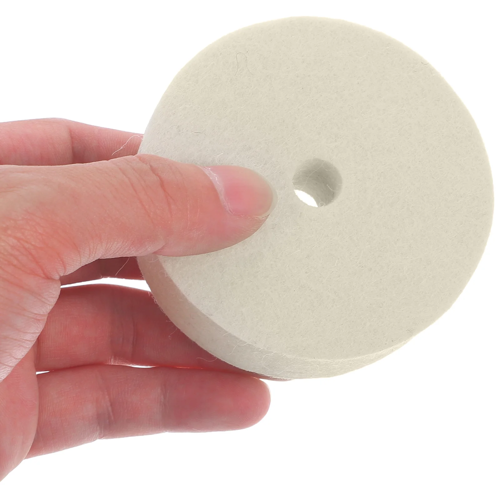 

Polishing Wheel Felt Drill Pad Buffing Roulette Wool Pads Cleaning and Wheels