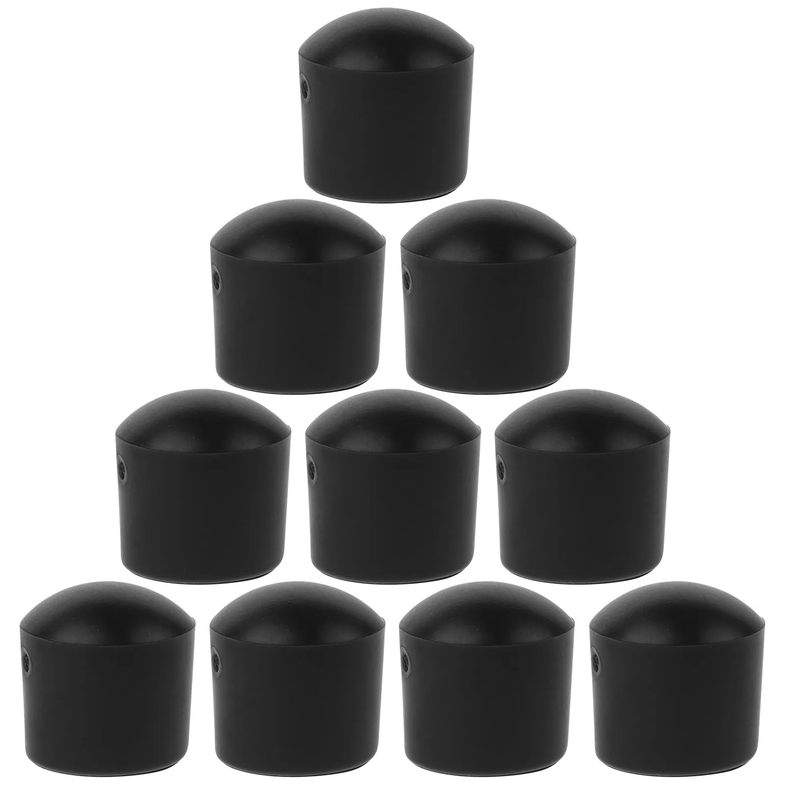 

10 шт. защитных колпачков для штанг футбольного стола, 16 мм, пластиковые, универсальные, прочные, для замены штанг футбольного стола