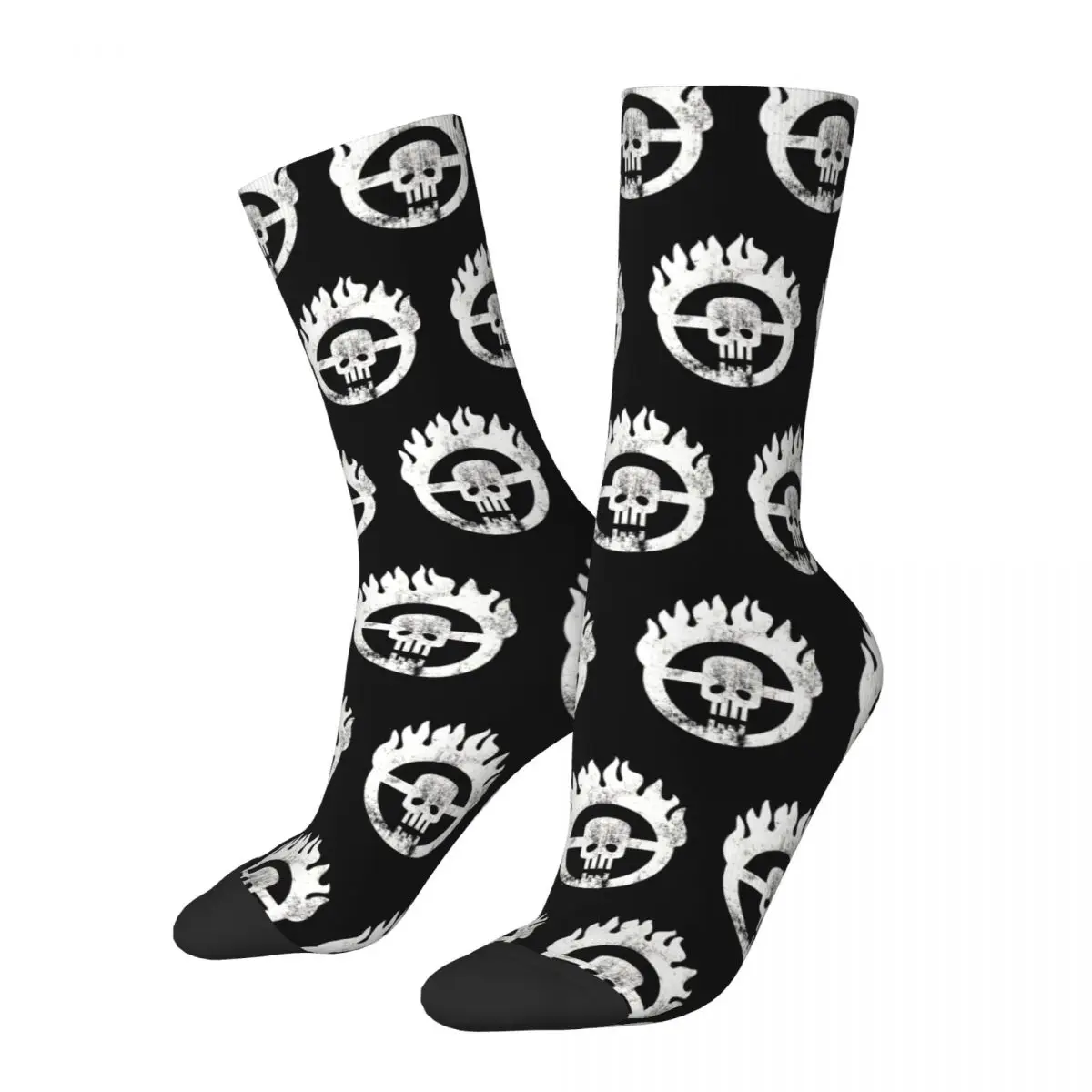 Meias de poliéster Harajuku para homens e mulheres, Mad Max Sock, novo, primavera, verão, outono, inverno