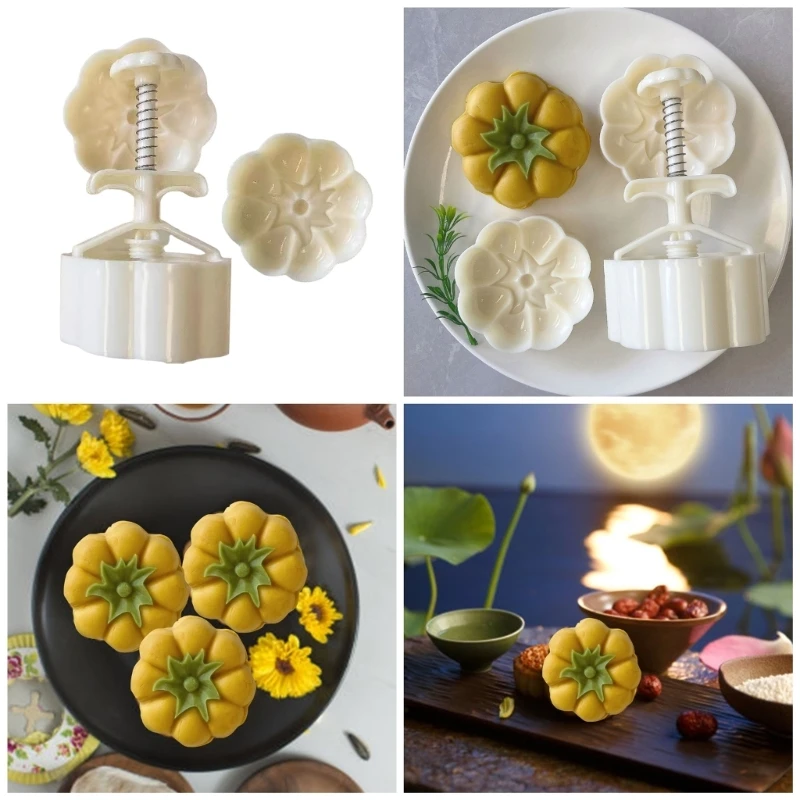 R2LD Mooncakes Mold Traditionele Gebak Maken Mold Huishoudelijke Dessert Bakken Tool