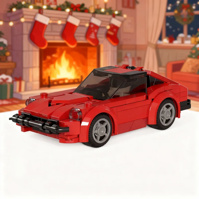 

186pcs MOC Datsun City Model Building Blocks Construction Assemble Creative DIY Toys Idea Brick Kids Christmas Gift Education