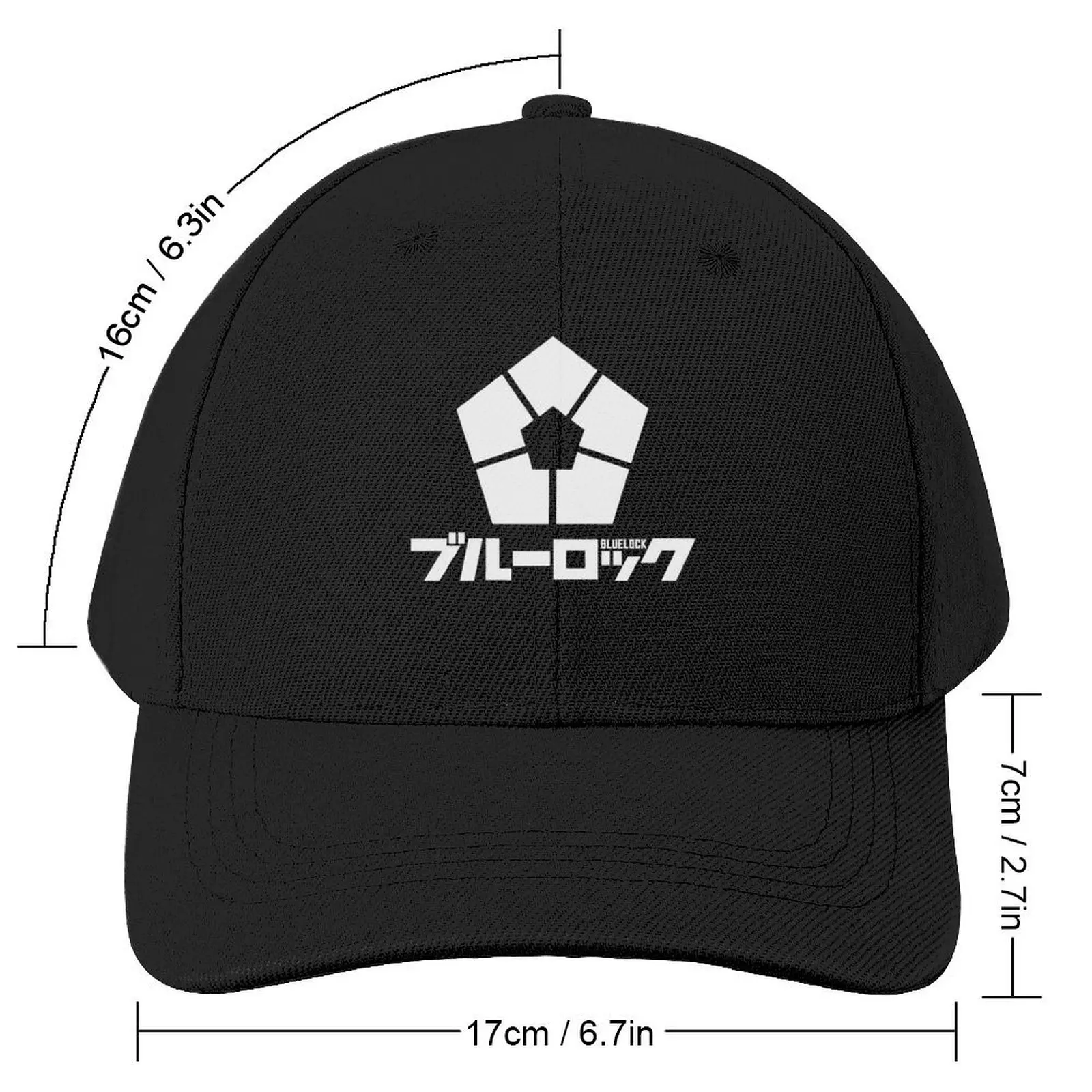 Blue Lock Anime White Logo Baseball Cap Mountaineering western Hat Trucker Hat Luxury Cap Women's Beach Outlet Men's