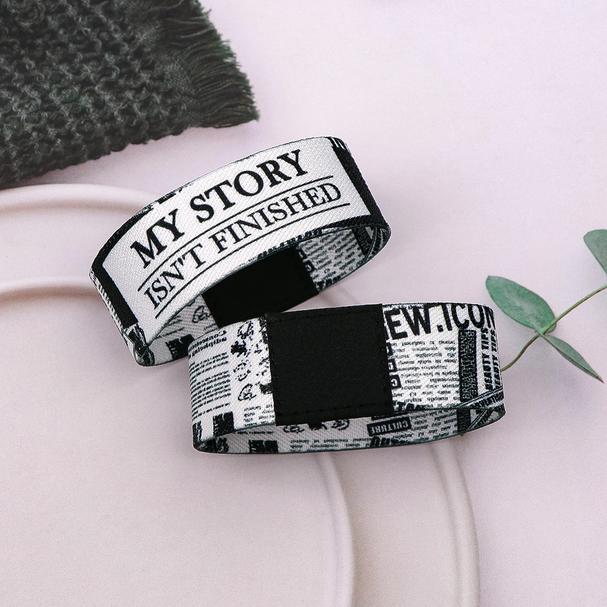 يقتبس الأساور المرنة سوار للنساء الرجال الصداقة سوار الأزياء التبعي هدايا الأصدقاء #6