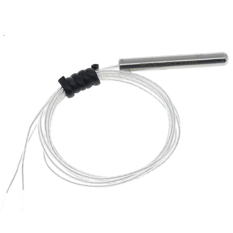 PT100 Platin-Widerstandstemperatursensor, wasserdichte Temperaturfühler -20–450 °C, isolierte Abschirmung, Fiberglas, 50 cm – Detail 24