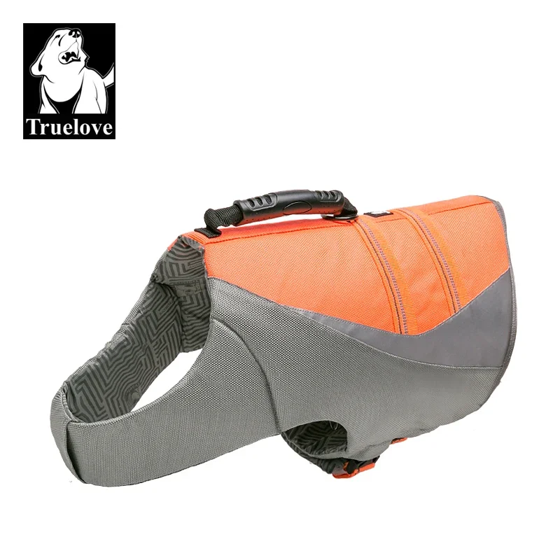 TRUELOVE − Gilet de sauvetage pour animaux de compagnie, protection de sécurité pour chien, mode d\'été, réglable, coulée dans la piscine, surf,