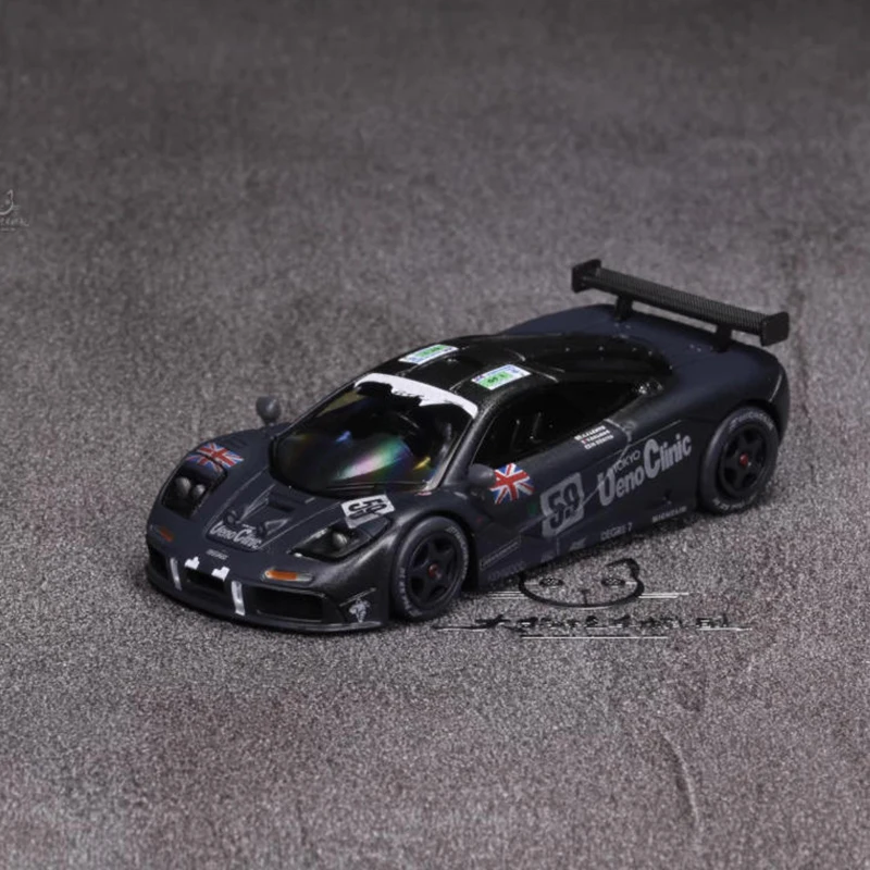 MINIGT 1/64 F1 GTR Le Mans 1995/1996 نموذج سيارة رياضية مصنوع من خليط معدني مجموعة ثابتة ألعاب هدايا العيد المزخرفة #4