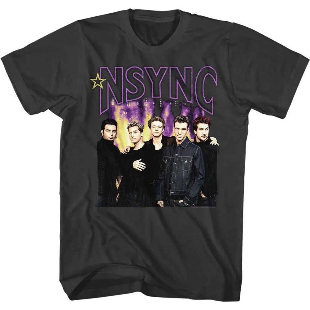 Nsync Greatest Hits Band Photo Smoke Pop Music Boy T Shirt