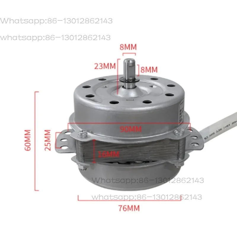 220V Cylindrical Tower Fan Motor Electric Fan Accessories Floor Standing Silent Motor Household 40W Motor