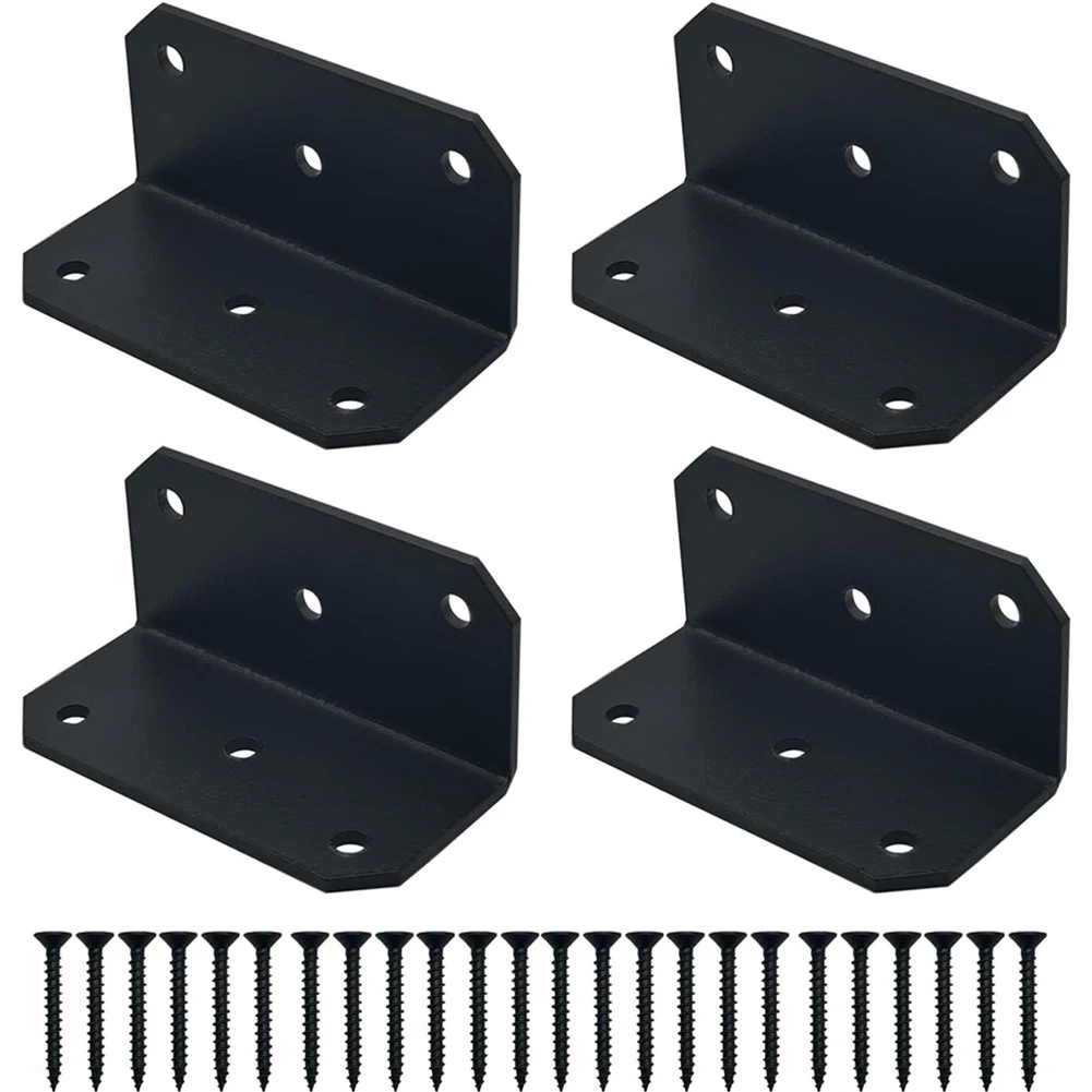 10*10*5cm Metal Corner Brackets Countersunk Screw Holes Exceptional Support Porous Design Robust Design for versatile Tool