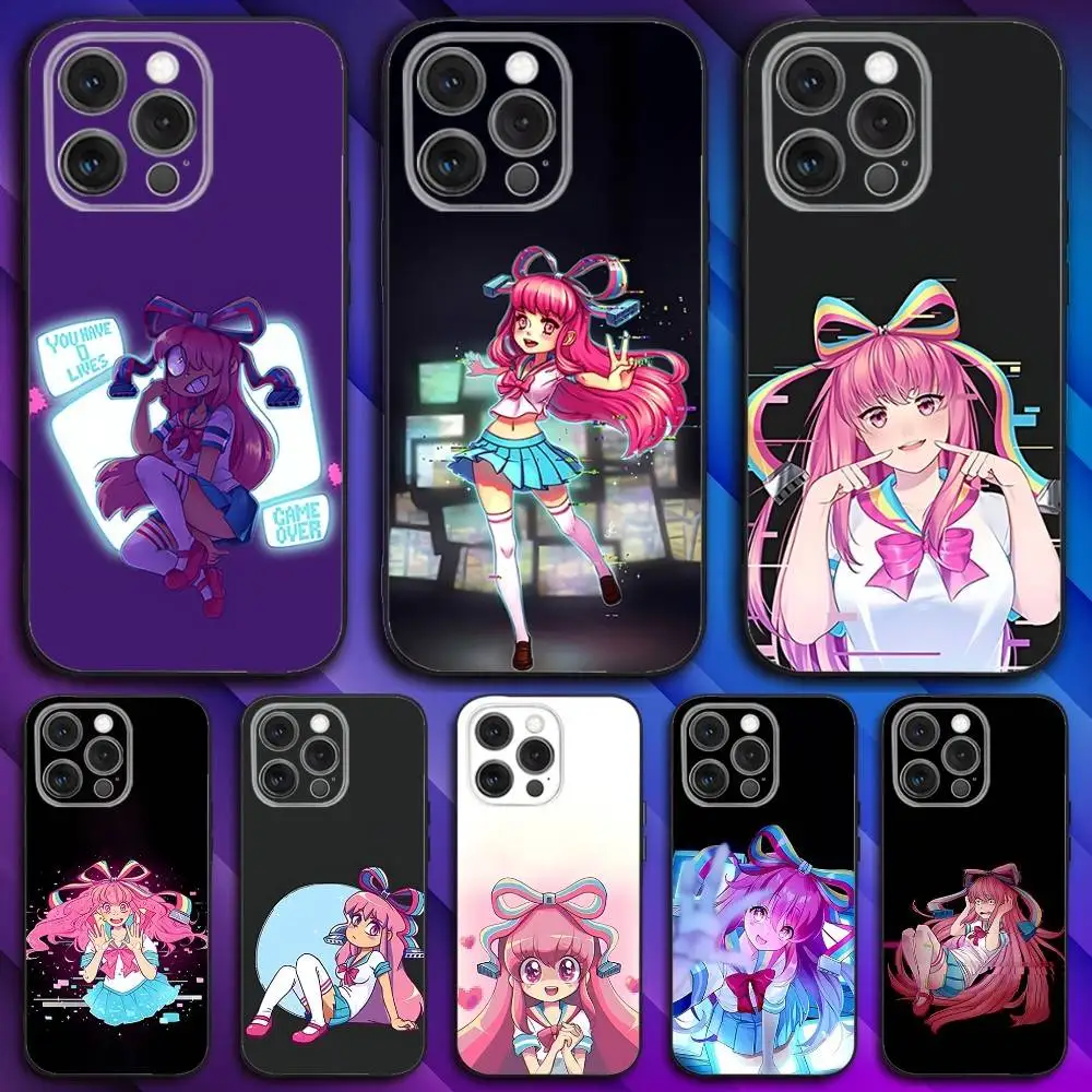 

Game G-GIFfany Artificial Phone Case For iPhone 17,16,15,14,13,12,11,Pro,Max,Plus,X,XS,SE4,E,Mini,Soft Black Case