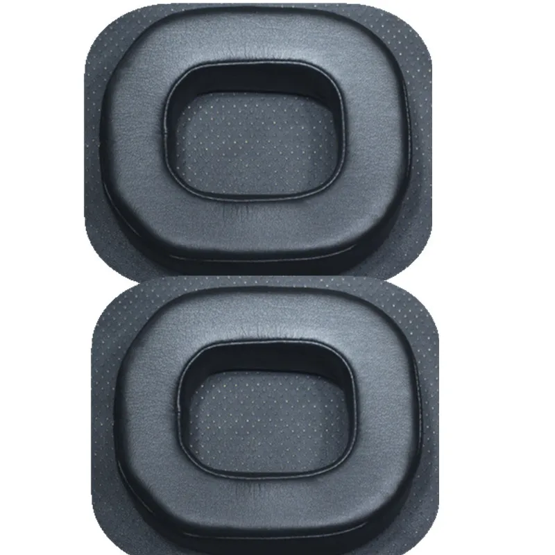 Cuscinetti per le orecchie in pelle di pecora per cuffie ASTRO A40TR cuscinetti per le orecchie di ricambio cuscinetti per le orecchie in schiuma cuscini per le orecchie tessuto in velluto nero
