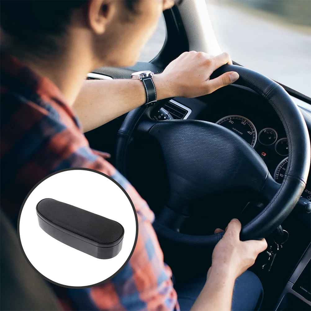 

2Pcs Car Armrest Cushion Adjustable Height Automotive Armrest Pad Elbow Support Storage Compartment Truck Arm Rest Car
